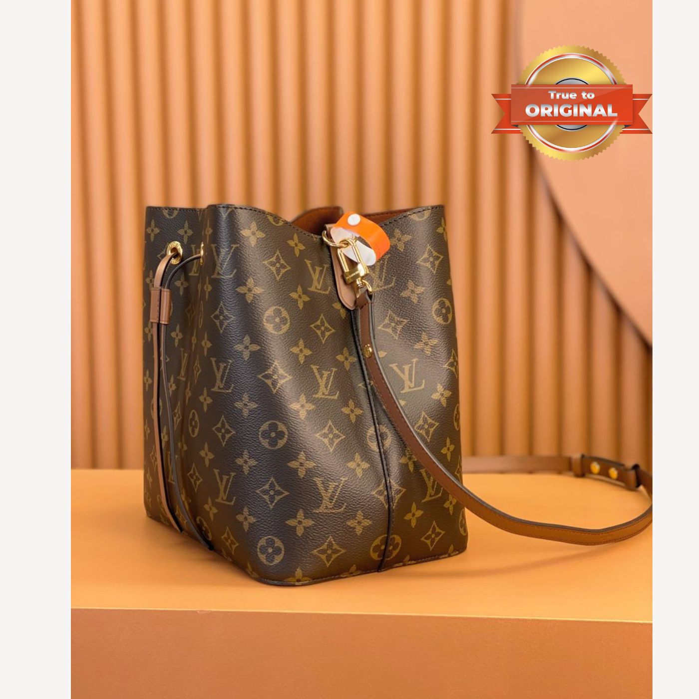 [True-to-ORIGINAL] Louis Vuitton NeoNoe MM Brown For Women 26cm / 10.2in